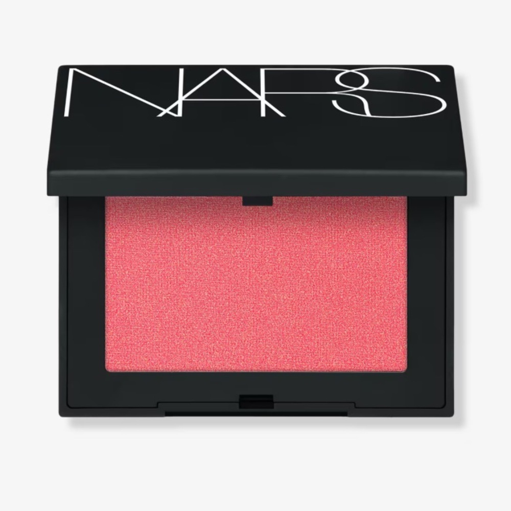 NARS Blush - Orgasm X - shimmering deep coral with gold pearl